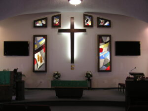 Monitors in Henderson Presbyterian Church - Nevada